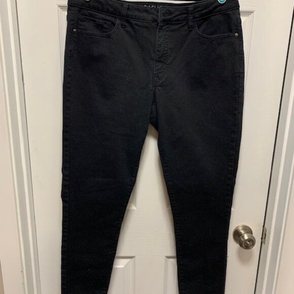 Parasuco Denim - PARASUCO WOMENS BLACK  SKINNY JEANS (SZ14)